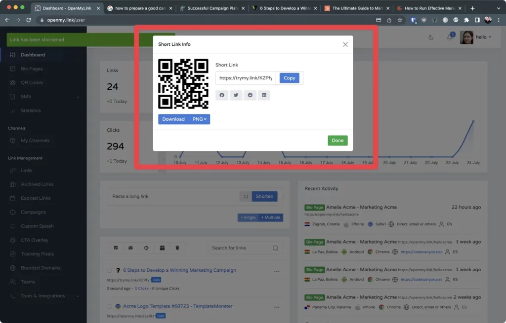 How-to guide: Shortening a URL (simple method) 3