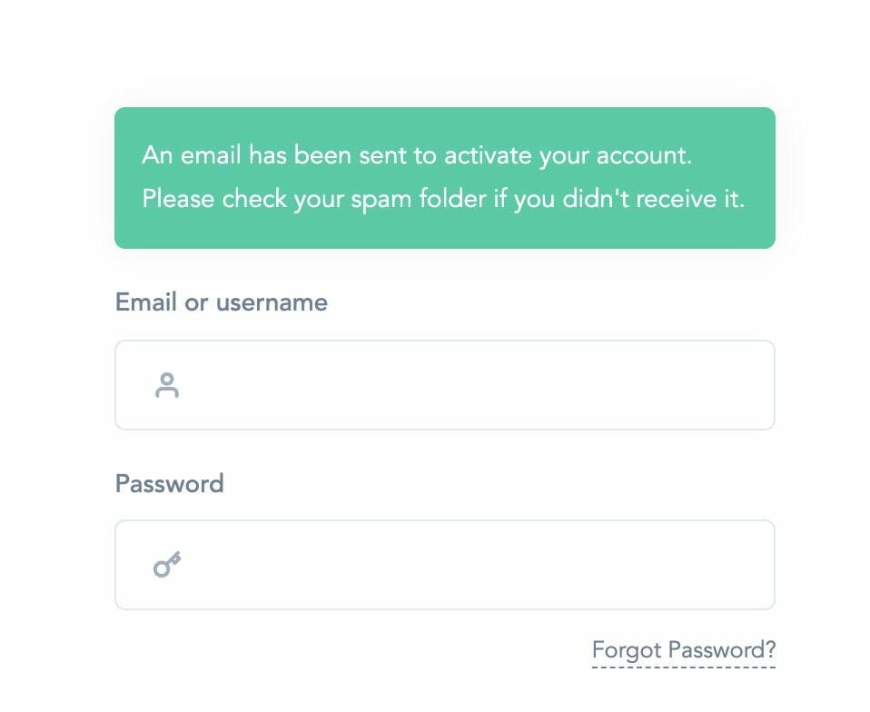 How-to guide: Account registration (without Google) 4